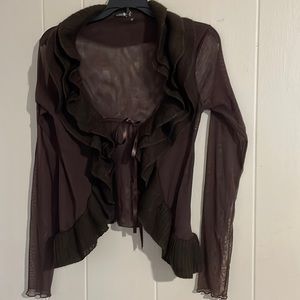 Mezzo Womens Top Sz S